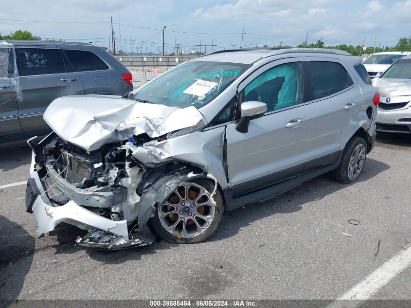 2019 Ford Ecosport Titanium VIN: MAJ3S2KE8KC271407 Lot: 39585454