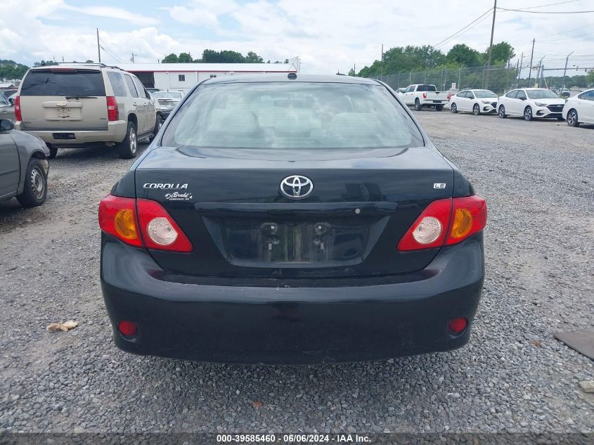 2009 Toyota Corolla Le VIN: 2T1BU40E09C166005 Lot: 39585460