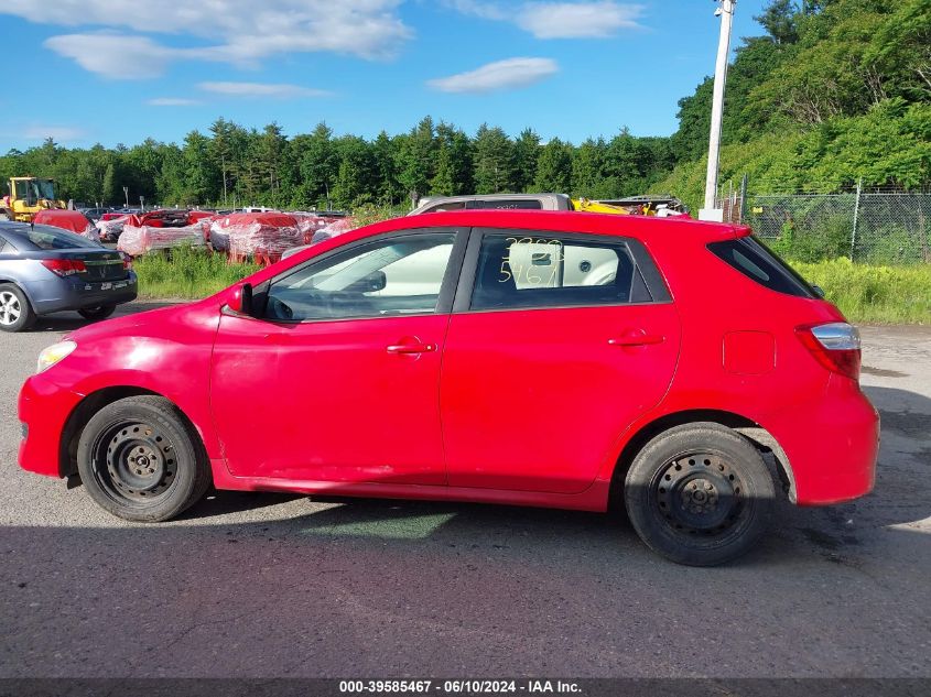 2009 Toyota Matrix S VIN: 2T1LE40E29C008444 Lot: 39585467