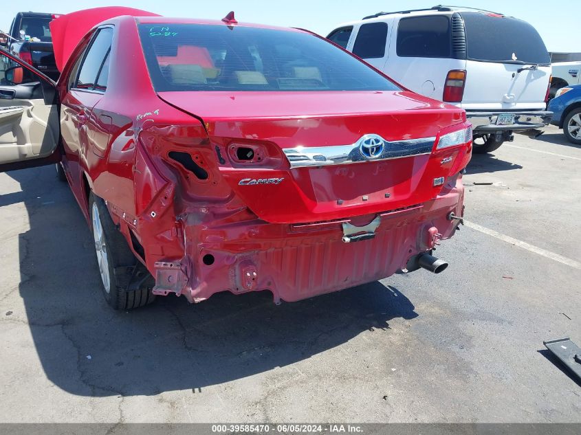 2012 Toyota Camry Hybrid Xle VIN: 4T1BD1FKXCU017330 Lot: 39585470