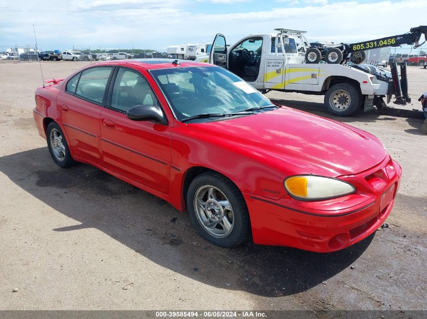 2003 Pontiac Grand Am Gt1 VIN: 1G2NV52EX3C142764 Lot: 39585494