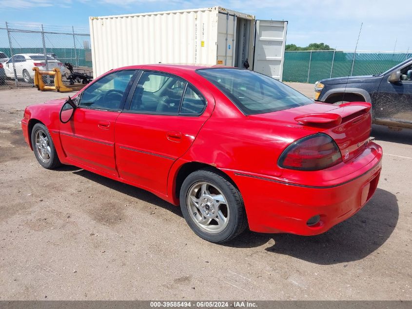 2003 Pontiac Grand Am Gt1 VIN: 1G2NV52EX3C142764 Lot: 39585494