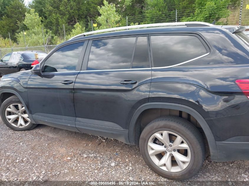 2019 Volkswagen Atlas 3.6L V6 Se W/Technology VIN: 1V2UR2CA2KC533541 Lot: 39585495