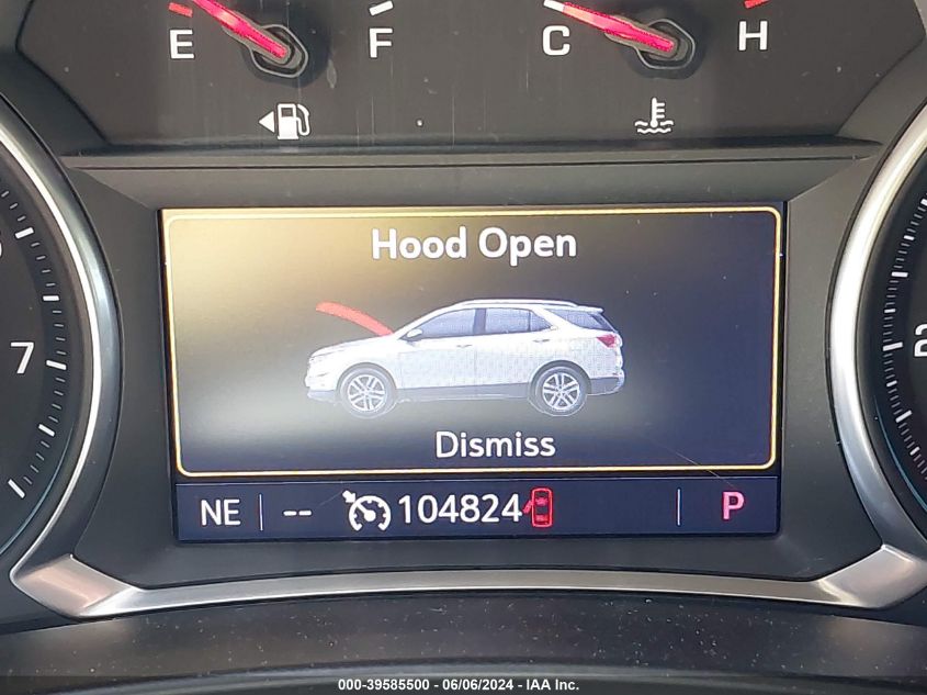 2019 Chevrolet Equinox Lt VIN: 2GNAXVEX8K6225724 Lot: 39585500