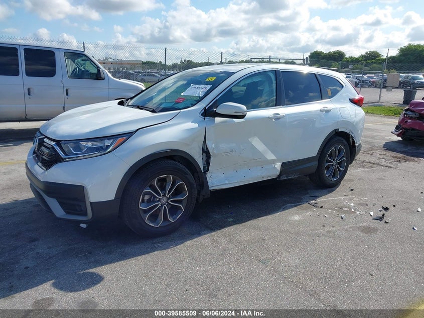 2022 HONDA CR-V EX - 7FARW1H57NE024417