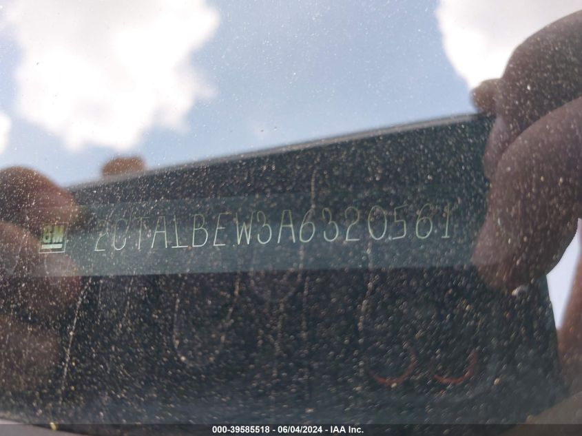 2010 GMC Terrain Sle-1 VIN: 2CTALBEW3A6320561 Lot: 39585518