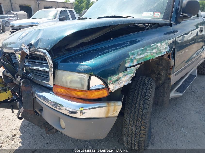 1998 Dodge Dakota Slt/Sport VIN: 1B7GG26Y3WS729738 Lot: 39585543