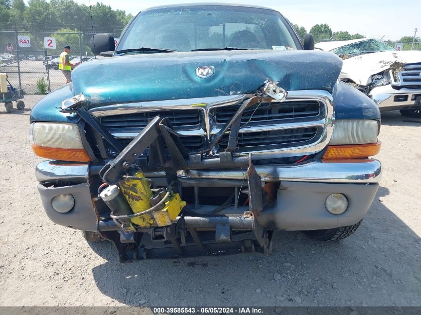 1998 Dodge Dakota Slt/Sport VIN: 1B7GG26Y3WS729738 Lot: 39585543