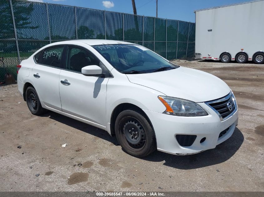 2015 Nissan Sentra S VIN: 3N1AB7AP4FY319857 Lot: 39585547