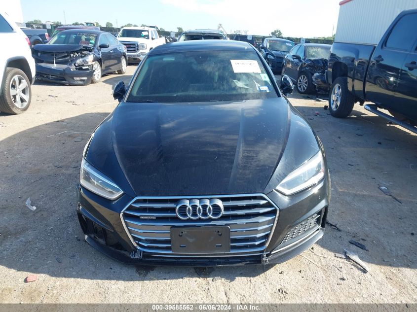 2018 Audi A5 2.0T Premium VIN: WAUENCF5XJA124541 Lot: 39585562