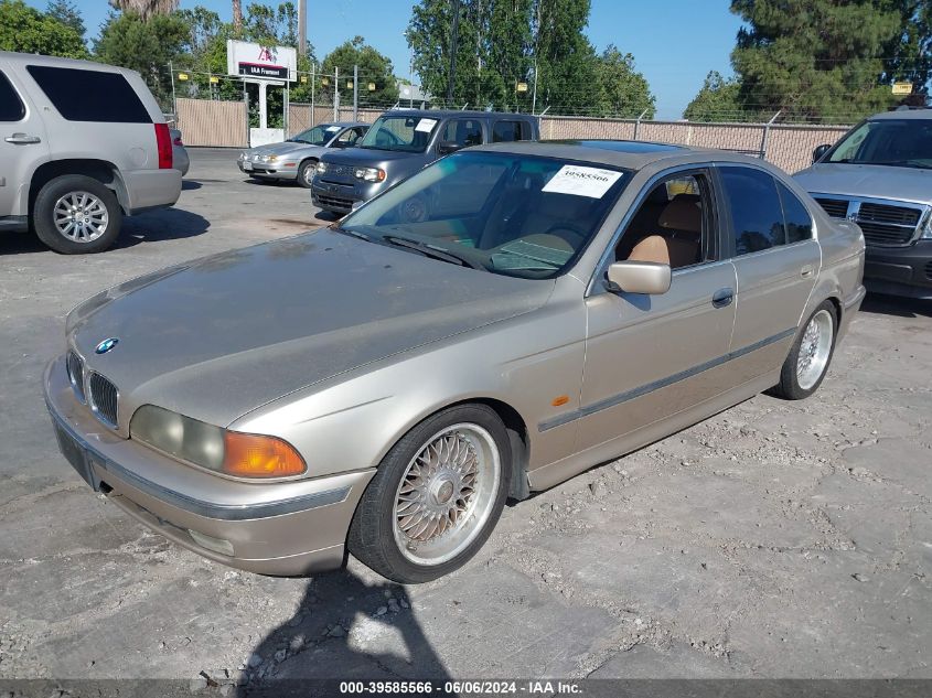 1998 BMW 540 I Automatic VIN: WBADE6328WBW58050 Lot: 39585566