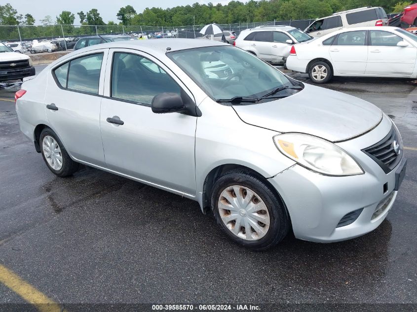 2014 Nissan Versa 1.6 S+ VIN: 3N1CN7AP0EL839758 Lot: 39585570