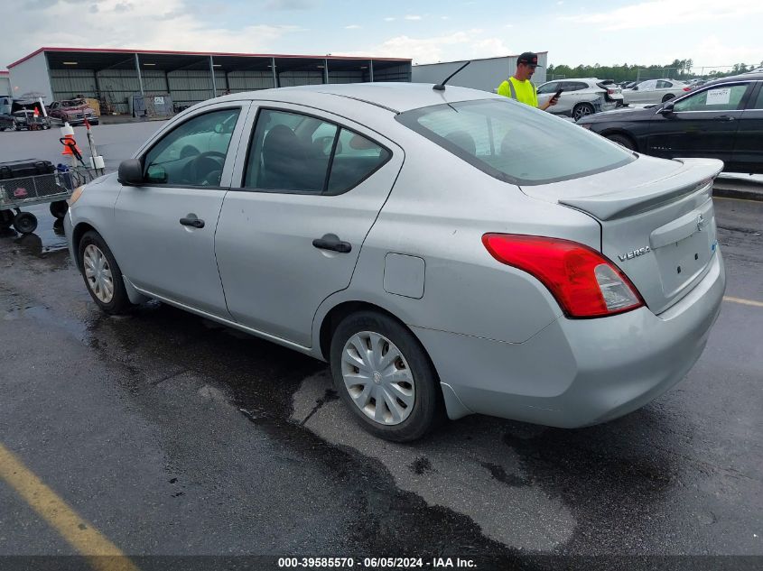 2014 Nissan Versa 1.6 S+ VIN: 3N1CN7AP0EL839758 Lot: 39585570