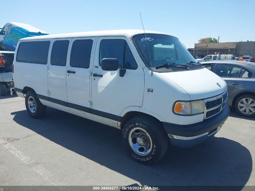 1995 Dodge Ram Wagon B2500 VIN: 2B4HB25Y3SK563971 Lot: 39585577