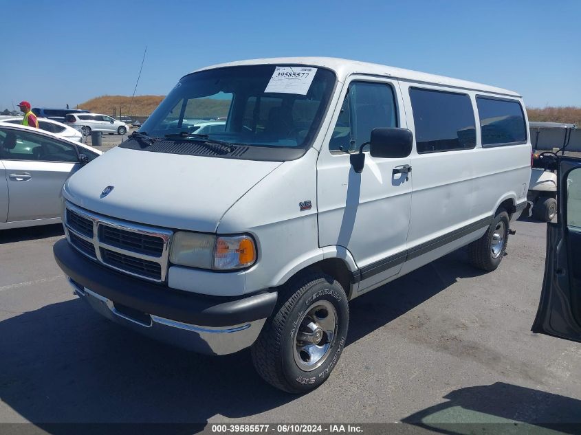 1995 Dodge Ram Wagon B2500 VIN: 2B4HB25Y3SK563971 Lot: 39585577