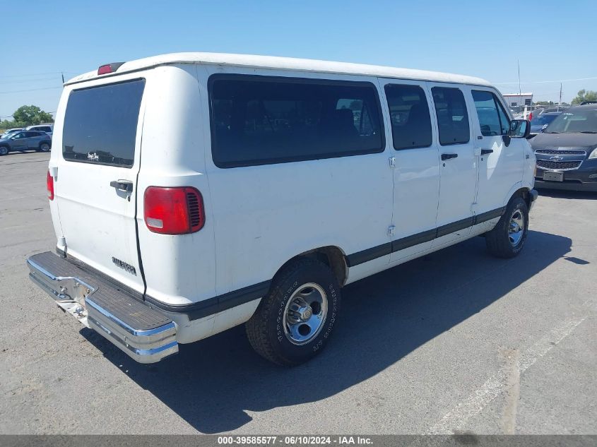 1995 Dodge Ram Wagon B2500 VIN: 2B4HB25Y3SK563971 Lot: 39585577