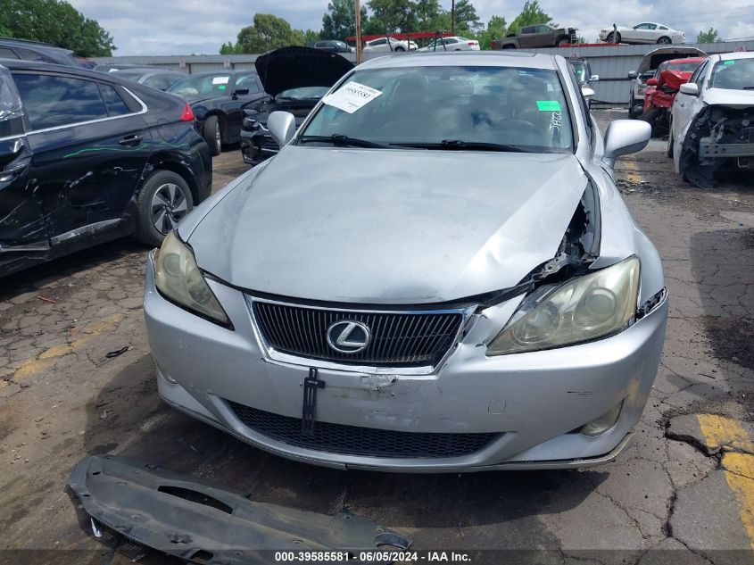 2008 Lexus Is 250 VIN: JTHCK262282026366 Lot: 39585581