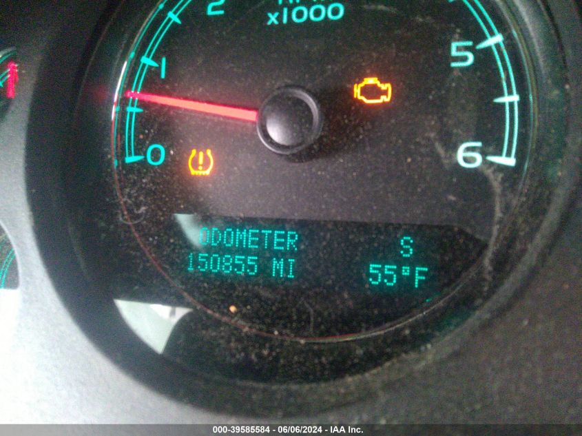 2011 Chevrolet Tahoe Ltz VIN: 1GNSKCE03BR365355 Lot: 39585584