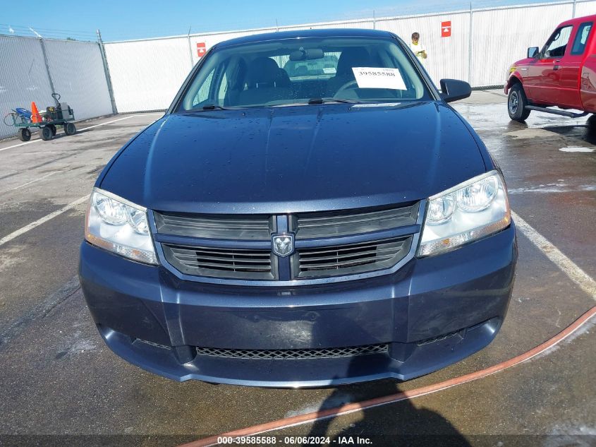 2008 Dodge Avenger Se VIN: 1B3LC46K58N256350 Lot: 39585588