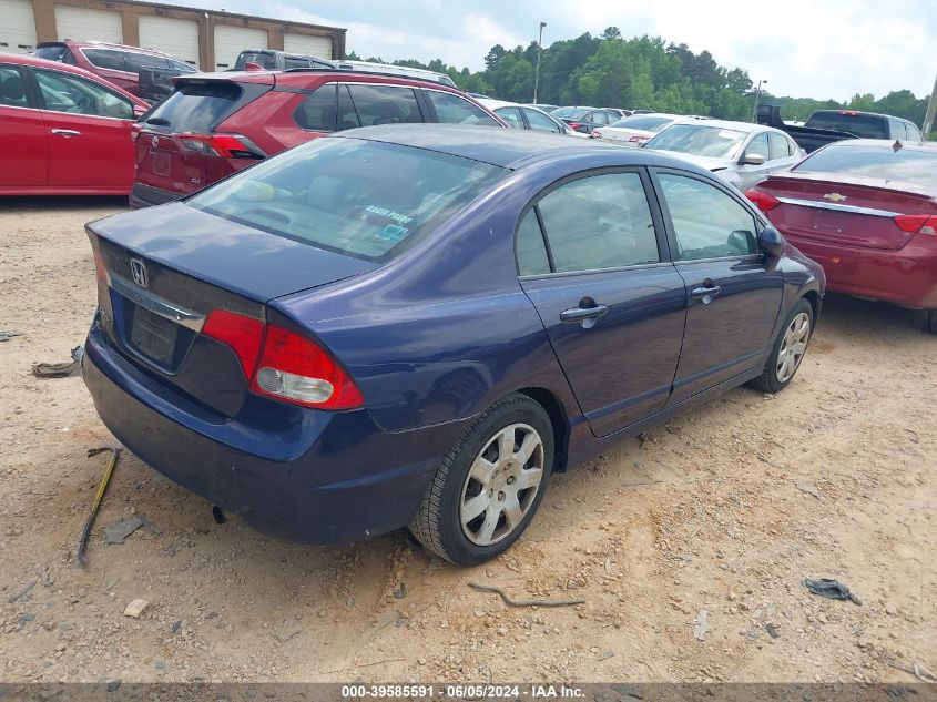 2009 Honda Civic Lx VIN: 2HGFA16549H548061 Lot: 39585591