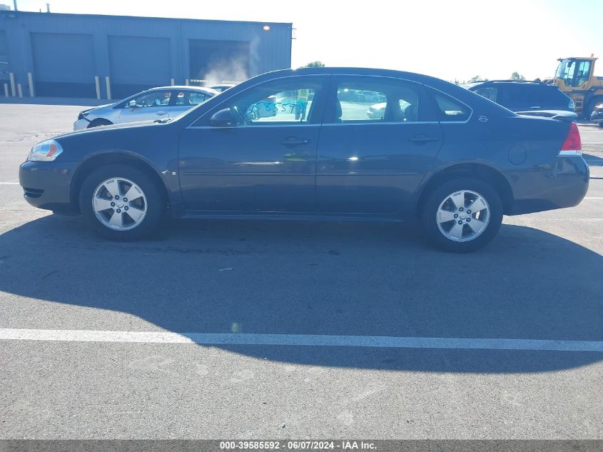 2009 Chevrolet Impala Lt VIN: 2G1WT57K691121728 Lot: 39585592