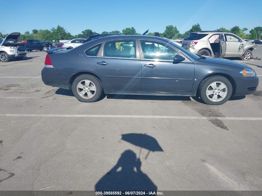 2009 Chevrolet Impala Lt VIN: 2G1WT57K691121728 Lot: 39585592