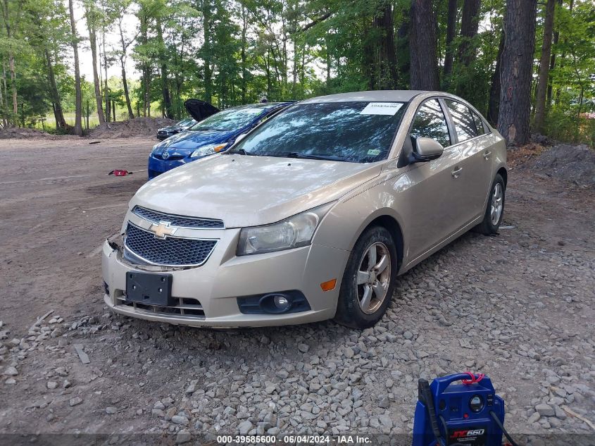 2011 Chevrolet Cruze 1Lt VIN: 1G1PF5S92B7245455 Lot: 39585600