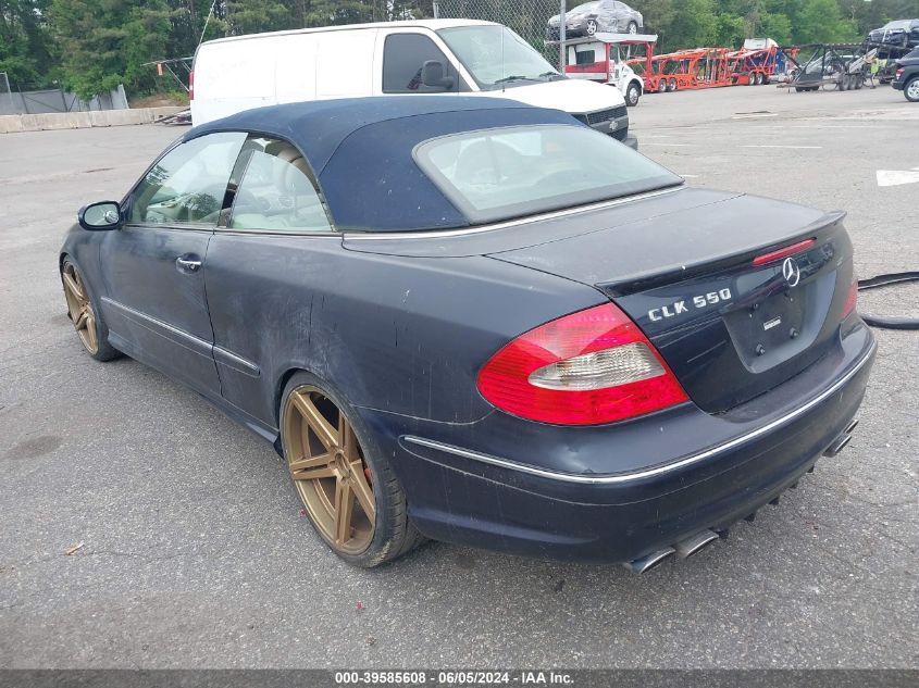 2007 Mercedes-Benz Clk 550 VIN: WDBTK72G37T075227 Lot: 39585608