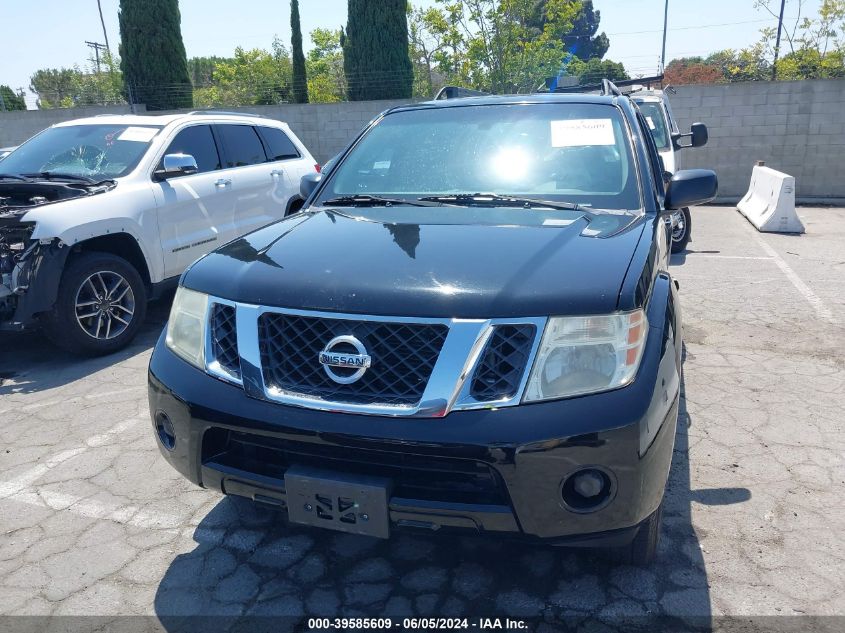 2010 Nissan Pathfinder S VIN: 5N1AR1NB8AC630063 Lot: 39585609