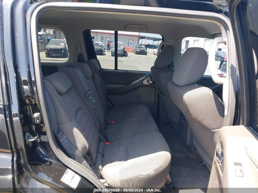 2010 Nissan Pathfinder S VIN: 5N1AR1NB8AC630063 Lot: 39585609