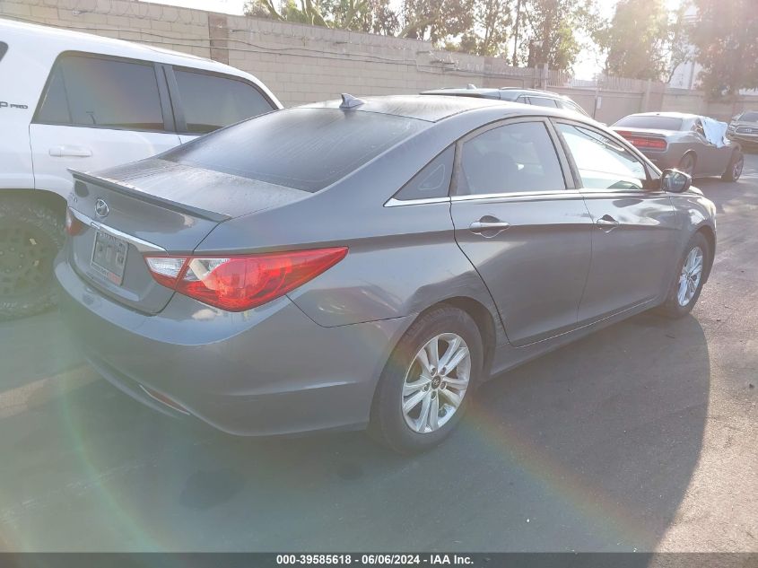 2013 Hyundai Sonata Gls VIN: 5NPEB4AC9DH653032 Lot: 39585618