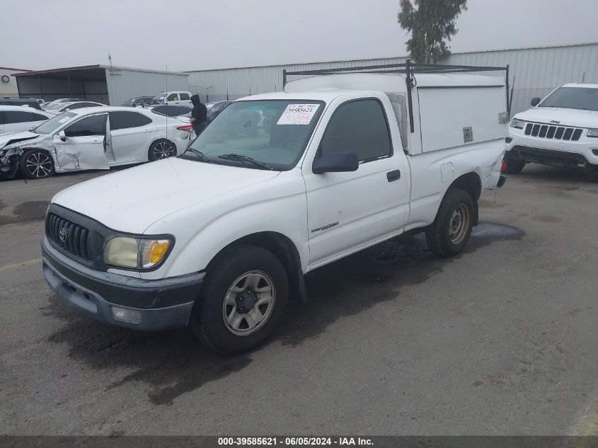 2004 Toyota Tacoma VIN: 5TENL42N54Z405564 Lot: 39585621