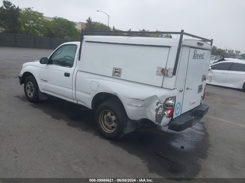 2004 Toyota Tacoma VIN: 5TENL42N54Z405564 Lot: 39585621