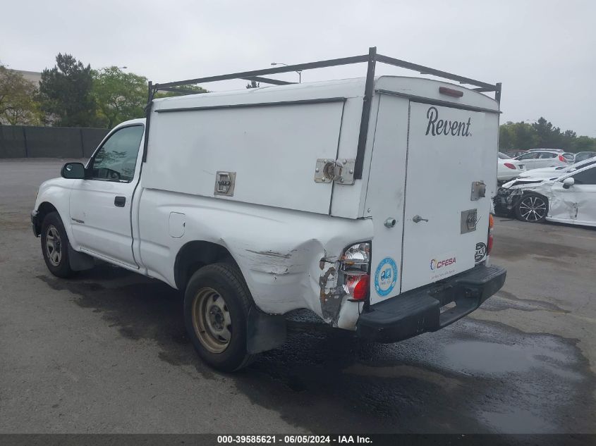 2004 Toyota Tacoma VIN: 5TENL42N54Z405564 Lot: 39585621