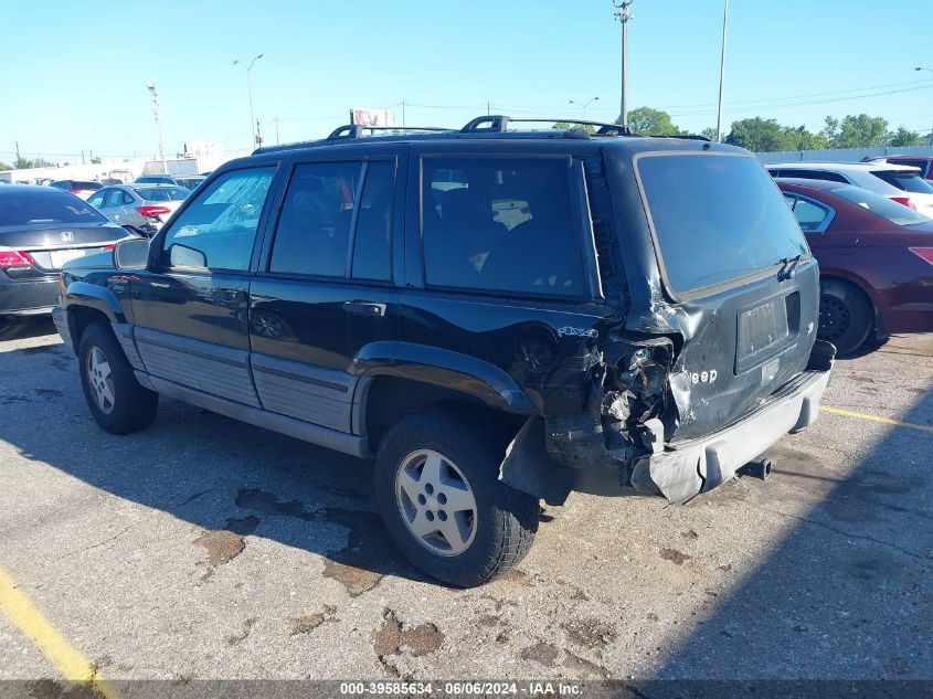 1995 Jeep Grand Cherokee Laredo VIN: 1J4GZ58Y6SC722631 Lot: 39585634