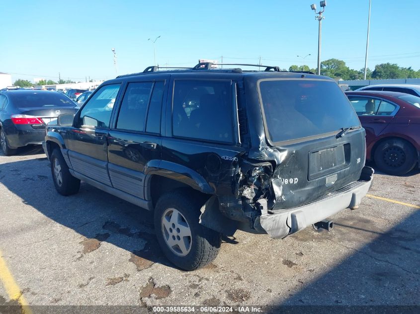 1995 Jeep Grand Cherokee Laredo VIN: 1J4GZ58Y6SC722631 Lot: 39585634