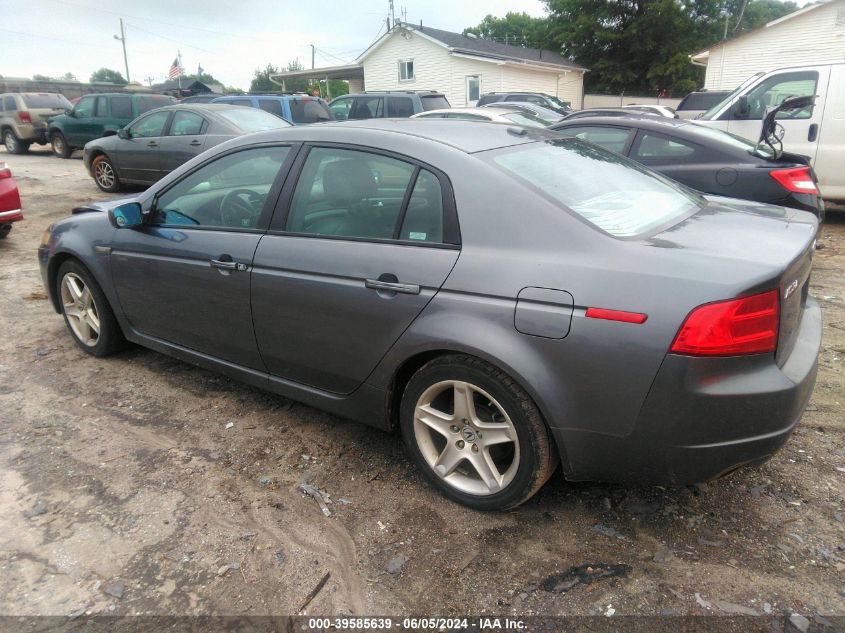 2006 Acura Tl VIN: 19UUA66286A022827 Lot: 39585639