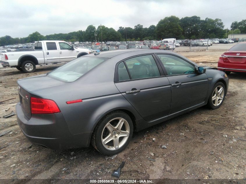 2006 Acura Tl VIN: 19UUA66286A022827 Lot: 39585639