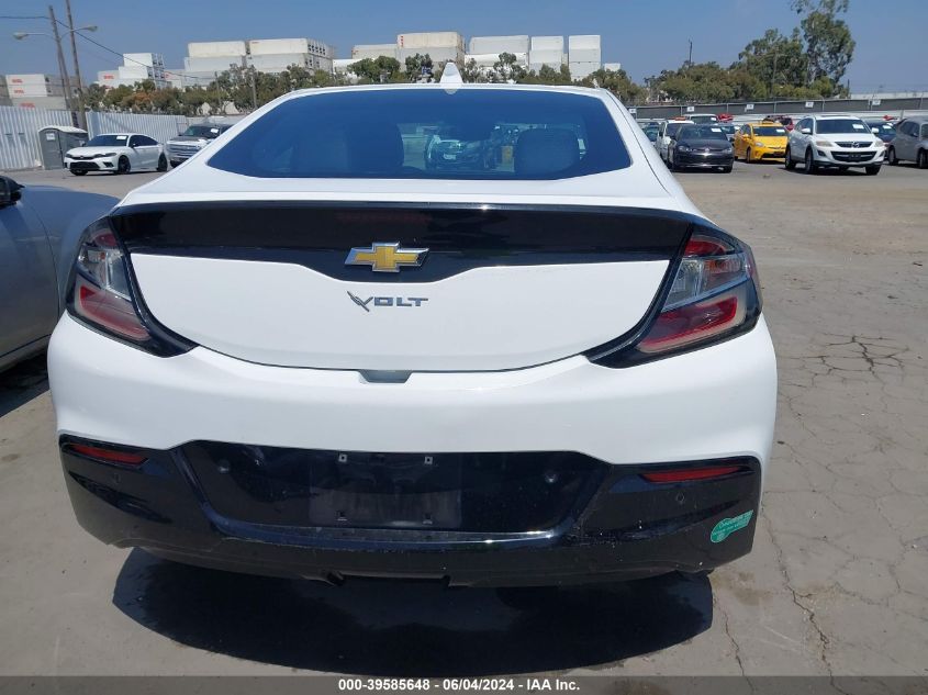 2017 Chevrolet Volt Premier VIN: 1G1RD6S50HU125391 Lot: 39585648