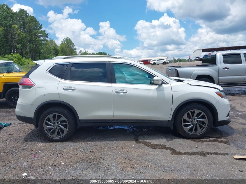 2015 Nissan Rogue Sl VIN: 5N1AT2MT8FC881254 Lot: 39585665