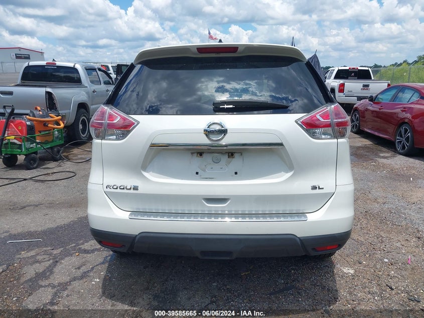 2015 Nissan Rogue Sl VIN: 5N1AT2MT8FC881254 Lot: 39585665