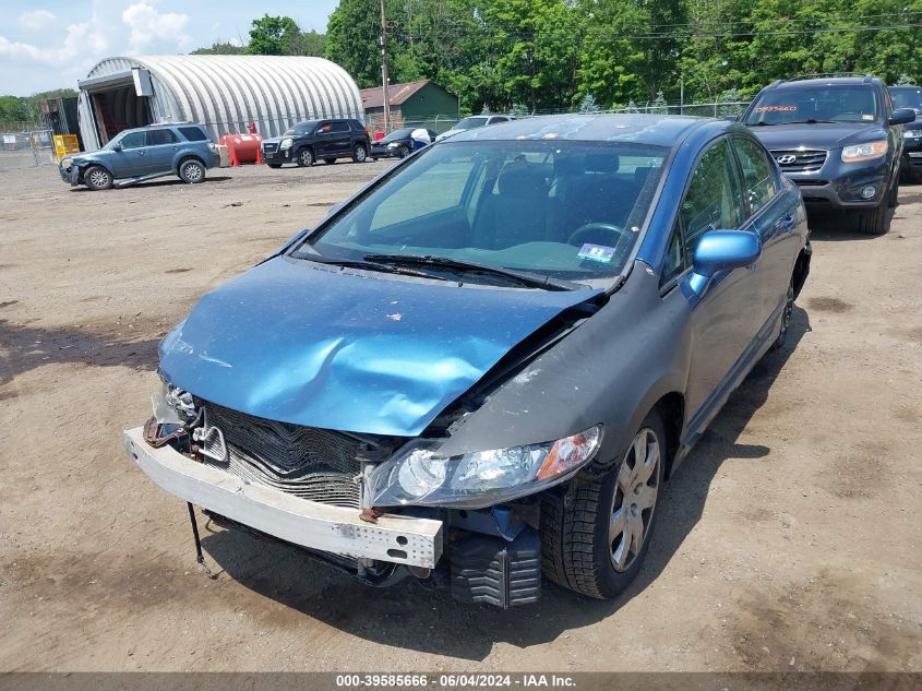 2010 Honda Civic Lx VIN: 2HGFA1F53AH581461 Lot: 39585666