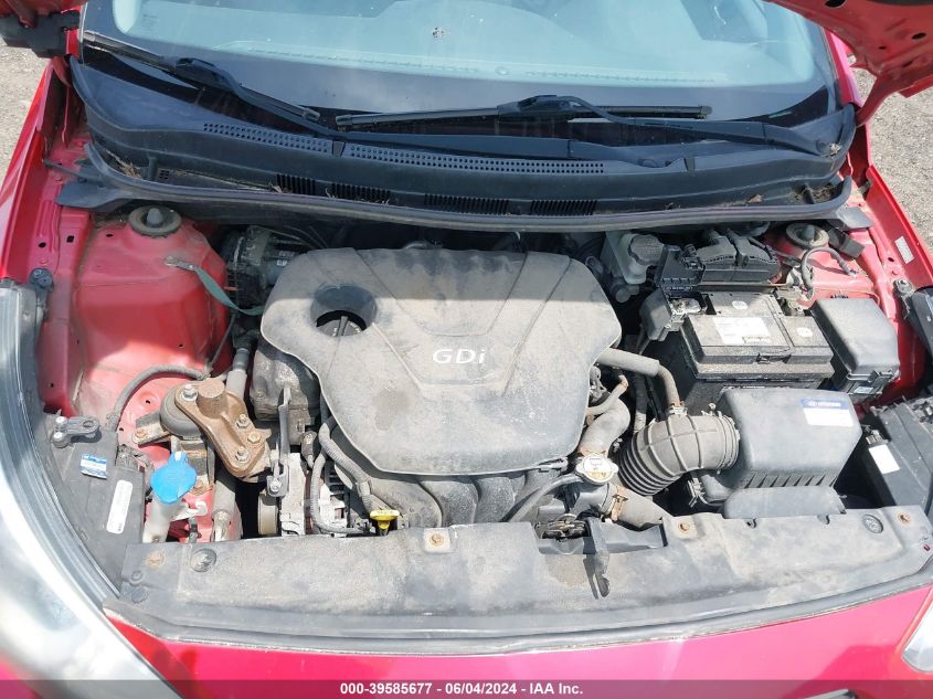 2016 Hyundai Accent Se VIN: KMHCT4AEXGU097809 Lot: 39585677