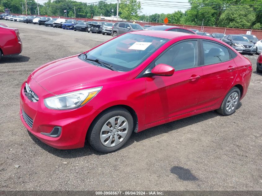 KMHCT4AEXGU097809 | 2016 HYUNDAI ACCENT