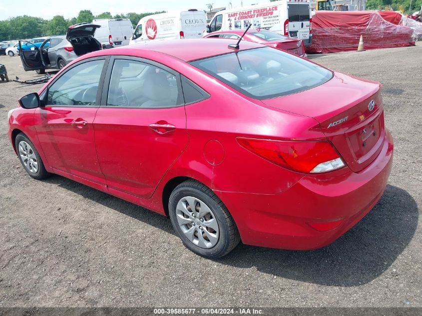 KMHCT4AEXGU097809 | 2016 HYUNDAI ACCENT