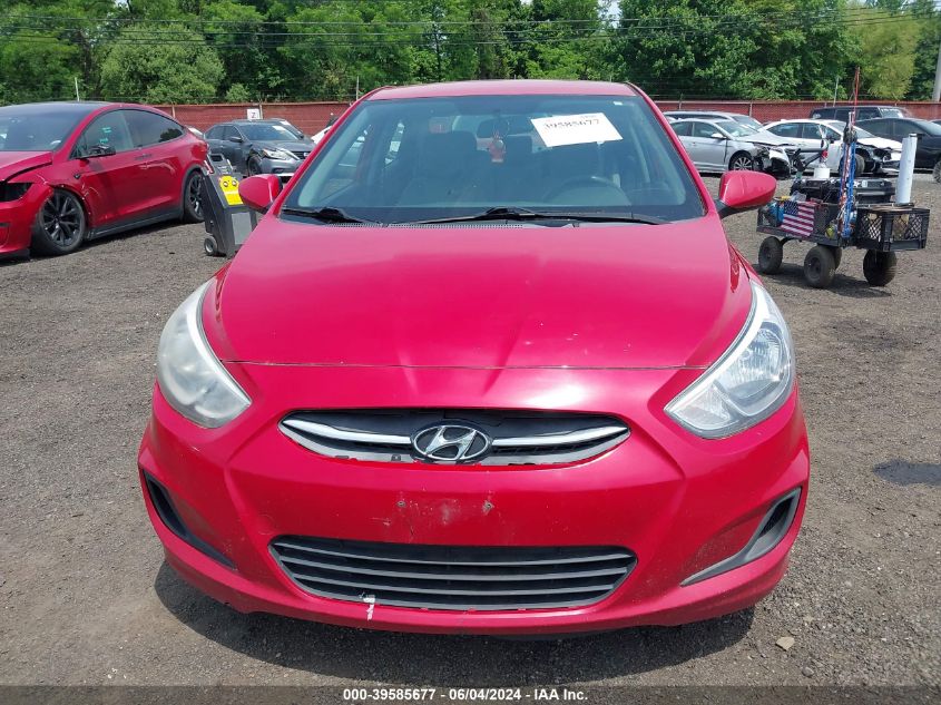 2016 Hyundai Accent Se VIN: KMHCT4AEXGU097809 Lot: 39585677