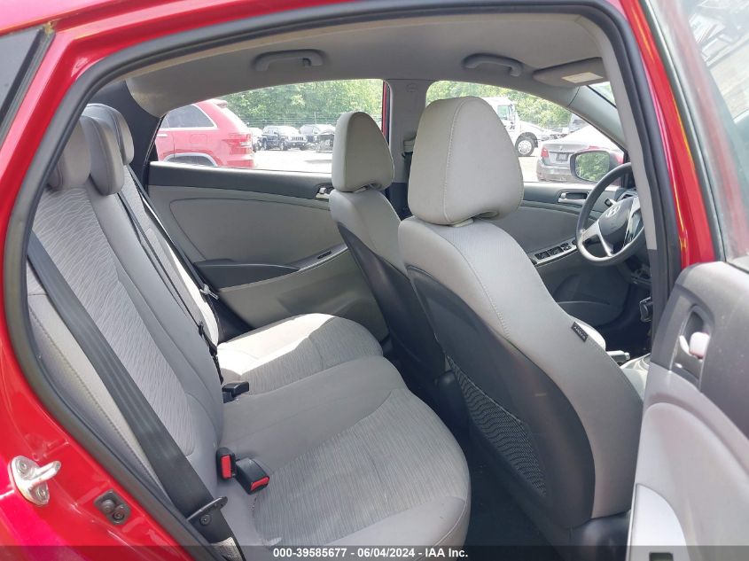 2016 Hyundai Accent Se VIN: KMHCT4AEXGU097809 Lot: 39585677