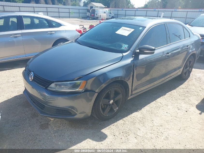 2012 Volkswagen Jetta 2.0L Tdi VIN: 3VWLL7AJ6CM338022 Lot: 39585683