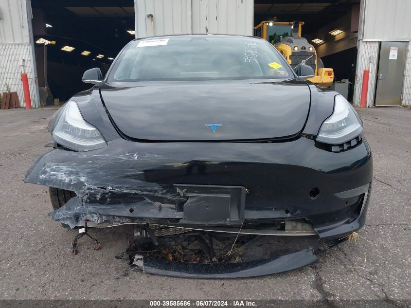 2018 Tesla Model 3 Long Range/Mid Range VIN: 5YJ3E1EA3JF176291 Lot: 39585686