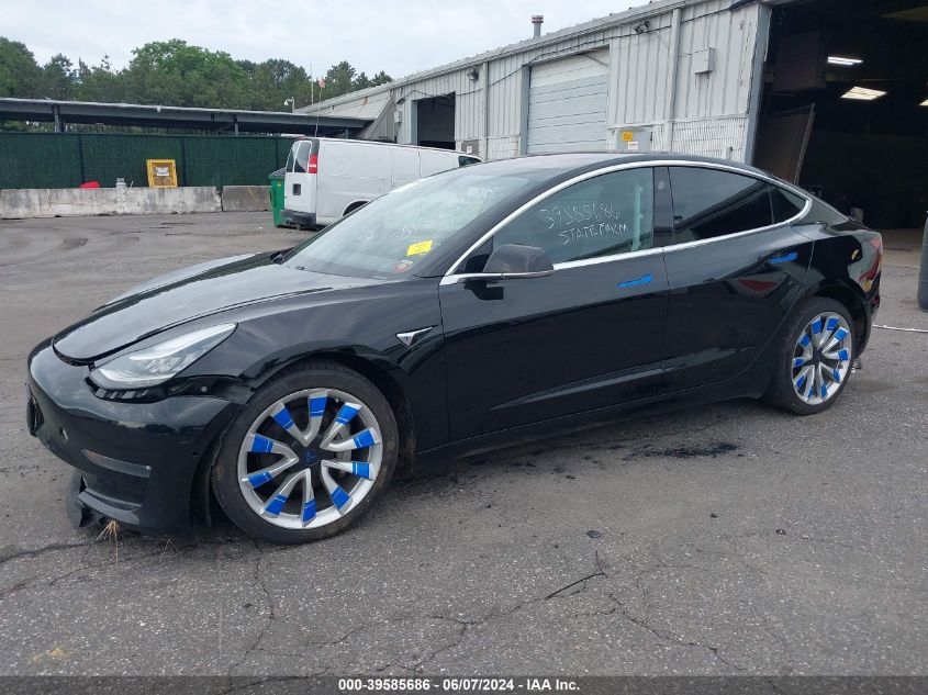 2018 Tesla Model 3 Long Range/Mid Range VIN: 5YJ3E1EA3JF176291 Lot: 39585686